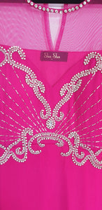 Pink Embellished Formal Dress