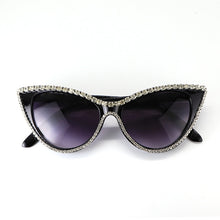 Load image into Gallery viewer, Rhinestone Cat Eye Sunglasses
