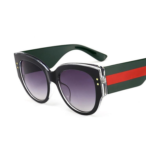 Crystal Oval Designer Inspired Sunglasses
