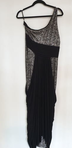 Stretch One Shoulder Evening Dress