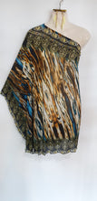 Load image into Gallery viewer, One Shoulder Digital Print Bling Kaftan Top/Dress