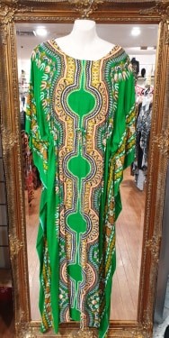 Dashiki long Rayon Kaftan