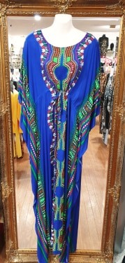 Dashiki long Rayon Kaftan