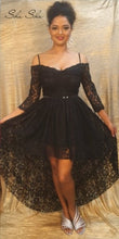 Load image into Gallery viewer, Luxury Lace High Low Dress