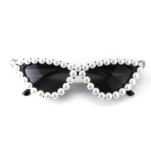 Rhinestone Cat Eye Sunglasses