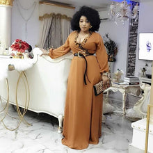 Load image into Gallery viewer, Long Maxi Dress 2022 African Dresses For Women Dashiki Summer Plus Size Dress Ladies Traditional African Clothing Fairy Dreess
