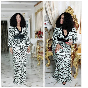 Long Maxi Dress 2022 African Dresses For Women Dashiki Summer Plus Size Dress Ladies Traditional African Clothing Fairy Dreess