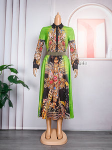 Plus Size Designer Inspired Print Dresses L to 3XL