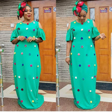 Load image into Gallery viewer, Long Maxi Dress 2022 African Dresses For Women Dashiki Summer Plus Size Dress Ladies Traditional African Clothing Fairy Dreess
